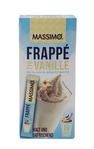 [P0001480] MASSIMO Frappé Vanille 250g FS