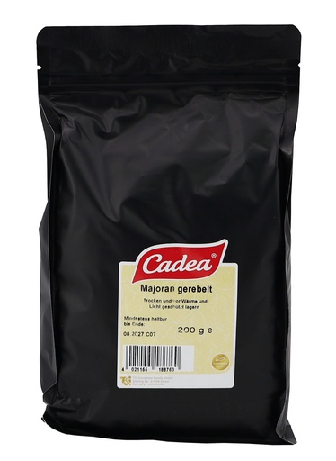 [P0001492] CADEA Majoran gerebelt 200g BT