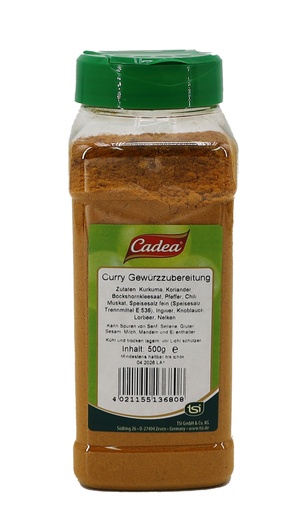 [P0001500] CADEA Curry 500g DS