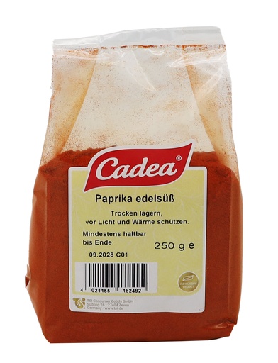 [P0001517] CADEA Paprika edelsüß 250g BT