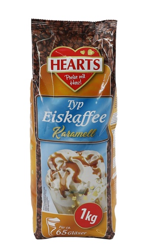 [P0001532] HEARTS Eiskaffee Karamell 1kg STBT