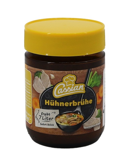 [P0001563] CASSIAN Klare Hühnerbrühe 140g GL