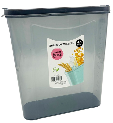 [P0001606] Frischhaltebox Schüttdose, 4,5 Liter, grau