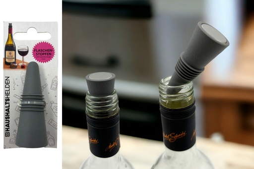 [P0001620] Flaschenstopfen Silikon, grau