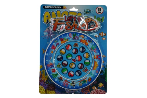 [P0001641] Spielzeug "Fishing Game", 15 teilig