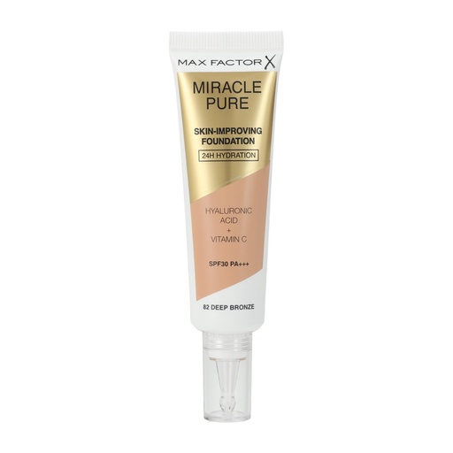 [P0001722] Max Factor Foundation 30ml Tube 24H SPF30 82 Deep Bronze