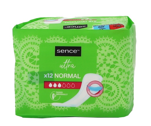 [P0001751] Sence Damenbinden 12Stück Normal Without Wings
