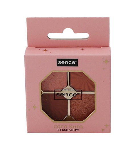 [P0001768] Sence Beauty Lidschatten 4x1,2g 4 Colours Starry Night Coco Nude