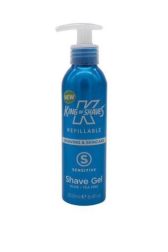 [P0001824] King of Shaves Sensitive Rasiergel 250ml Aloe Vera