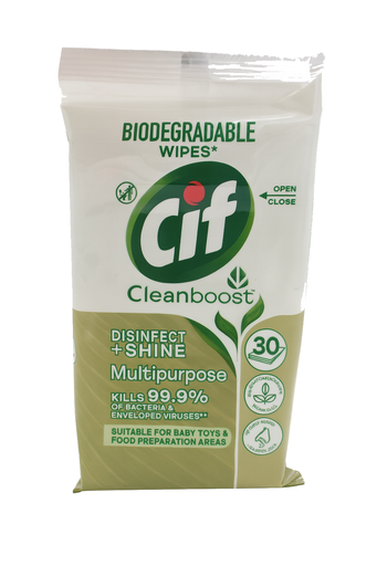 [P0002451] Cif Mehrzwecktücher 30Stück Hygiene & strahlende Sauberkeit Original