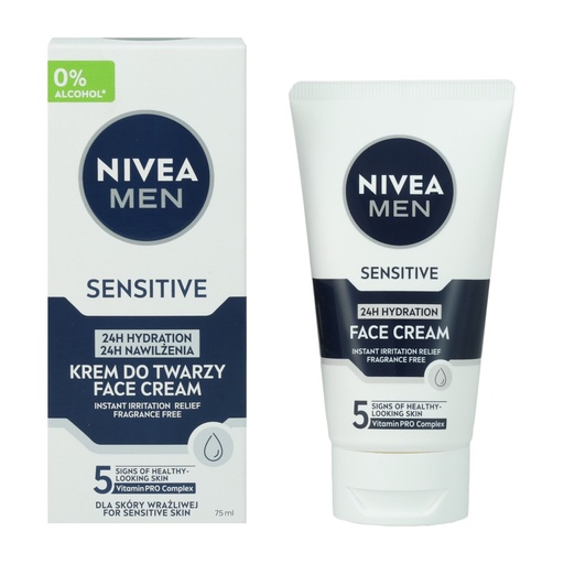 [P0002471] Nivea MEN Tagescreme Gesichtscreme Beruhigend 75ml Sensitive