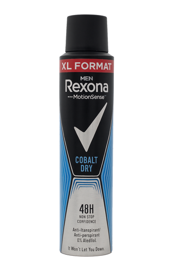 [P0002518] Rexona MotionSense XL Deo Spray 200ml For Men Cobalt Dry