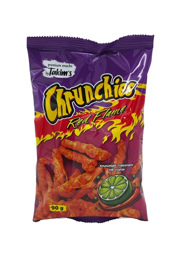 [P0002824] Takim's Chrunchies Red Flame Chili &Lime 90g