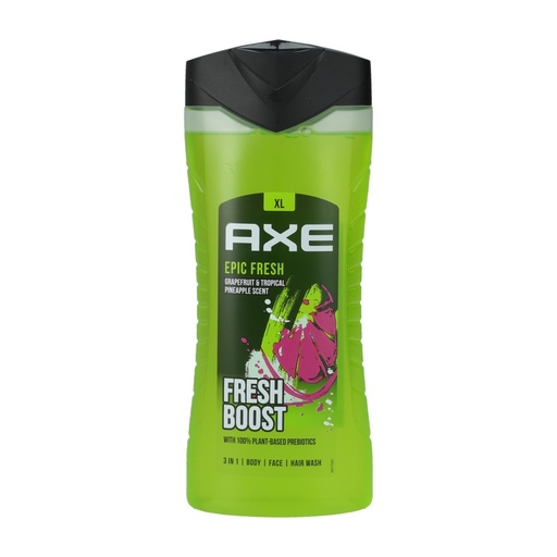 [P0003262] Axe Shampoo und Duschgel 400ml 3-in-1 Epic Fresh Grapefruit & Ananas