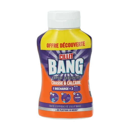 [P0003264] Cillit Bang Nachfüllpackung 200 ml (für 2x750ml)– Kalk & Schmutz