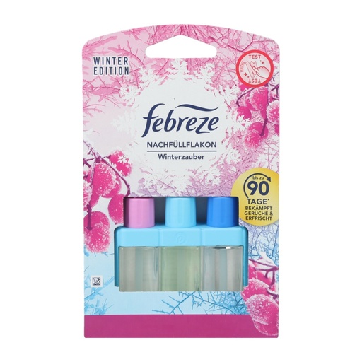 [P0003922] Febreze 3Volution Elektrischer Lufterfrischer Nachfüller 20ml Winter Magic
