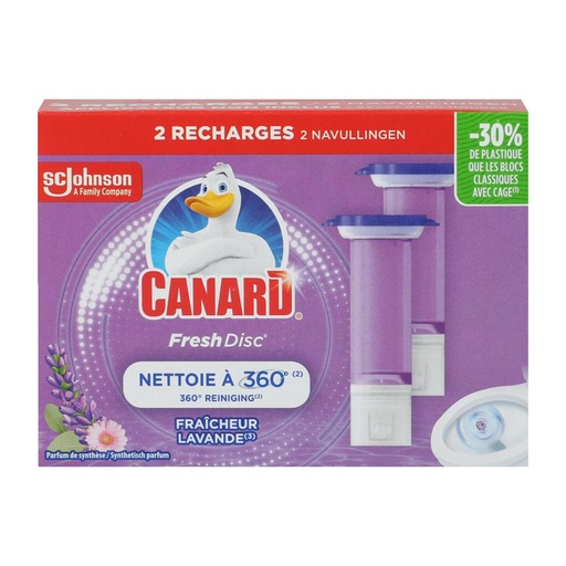 [P0003933] Canard (WC-ENTE) WC-Frische-Siegel 2x6Stück Lavender Freshness (2x36ml)