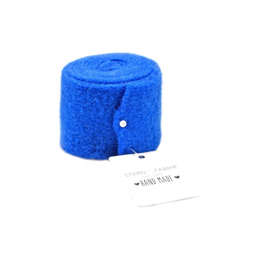 [7925] Filzband Rolle 5cm x 1m blau