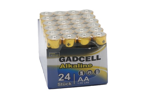 [14198] Cadcell Alkaline POWER AA/LR6 24iger