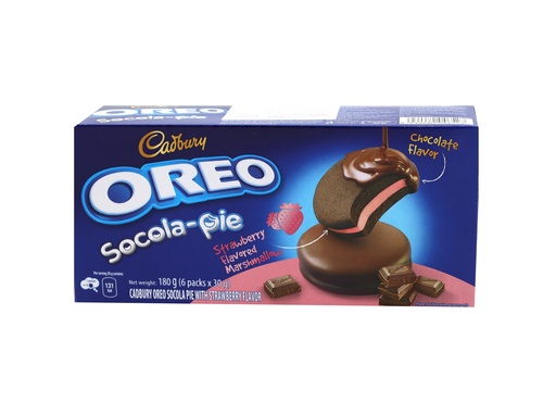 [16369] Oreo Pie Strawberry 180g