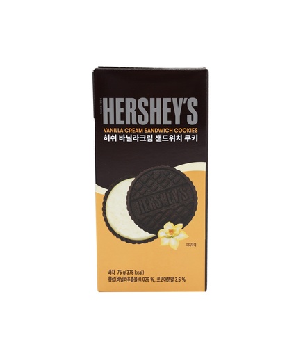 [15069] Hersheys Vanilla Cream Sandwich Cookies 75g