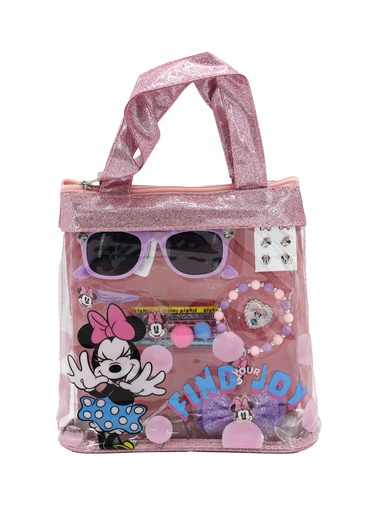 [16073] Disney Minnie Mouse Set 9tlg. Haare Geschenk-Bag