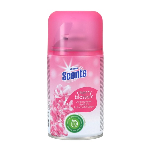 [13774] At Home Scents Automatischer Lufterfrischer Nachfüller 250ml Cherry Blossom
