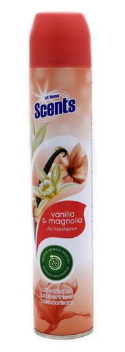 [13782] At Home Scents Lufterfrischerspray 400ml Vanilla And Magnolia