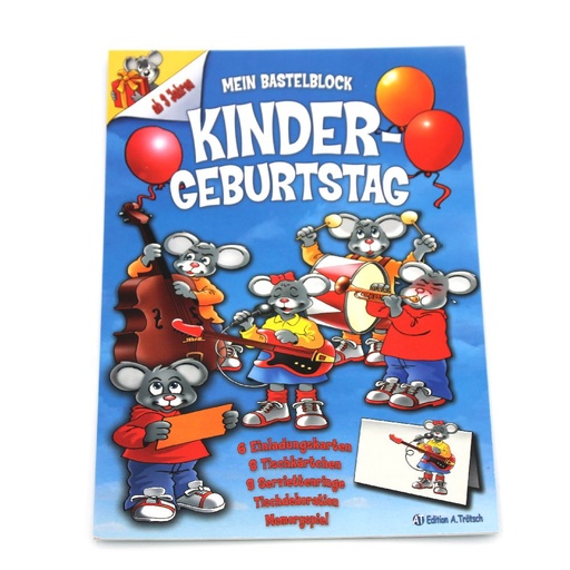 [9848] Bastelbuch Geburtstag